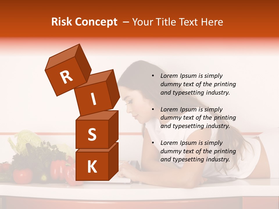 Table Cheerful Nourish PowerPoint Template