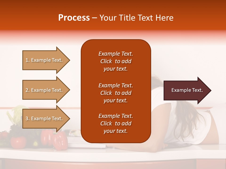 Table Cheerful Nourish PowerPoint Template