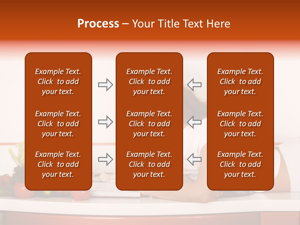 Table Cheerful Nourish PowerPoint Template