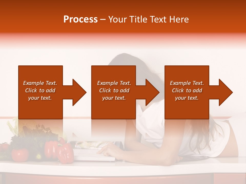 Table Cheerful Nourish PowerPoint Template