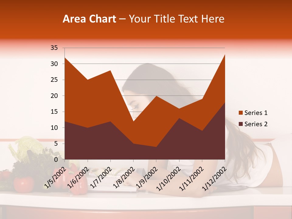 Table Cheerful Nourish PowerPoint Template