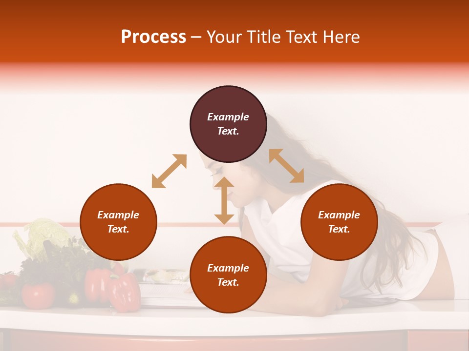 Table Cheerful Nourish PowerPoint Template
