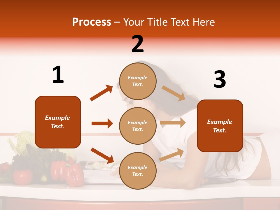 Table Cheerful Nourish PowerPoint Template