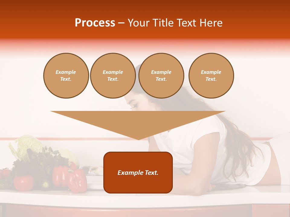 Table Cheerful Nourish PowerPoint Template