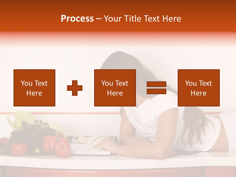 Table Cheerful Nourish PowerPoint Template