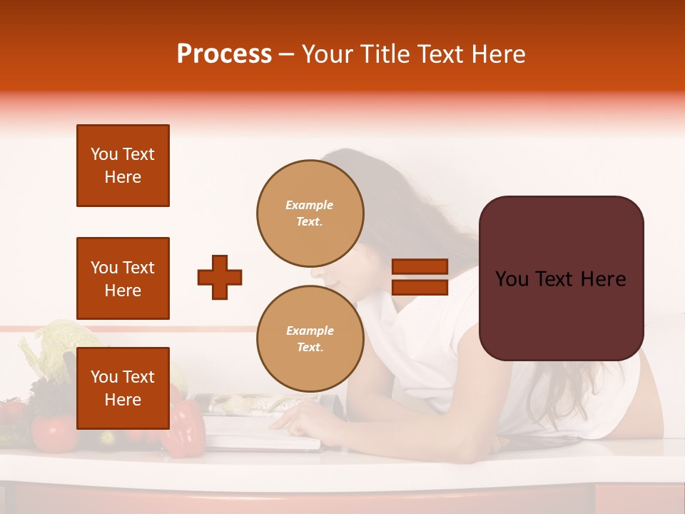 Table Cheerful Nourish PowerPoint Template