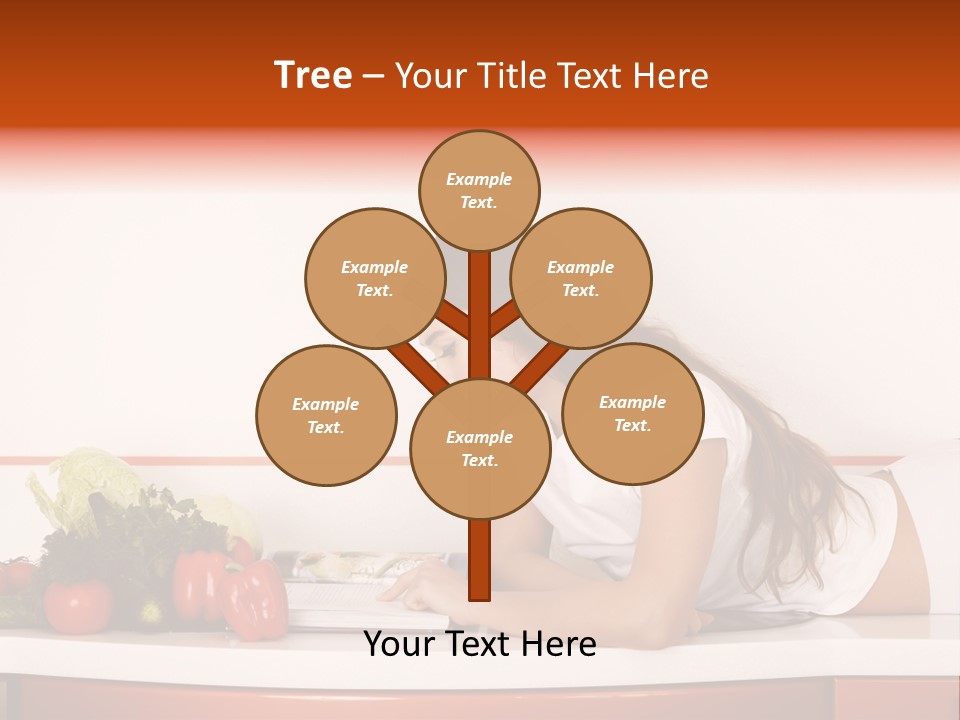 Table Cheerful Nourish PowerPoint Template