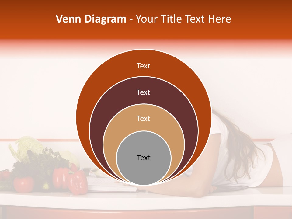 Table Cheerful Nourish PowerPoint Template