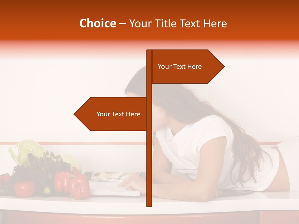 Table Cheerful Nourish PowerPoint Template
