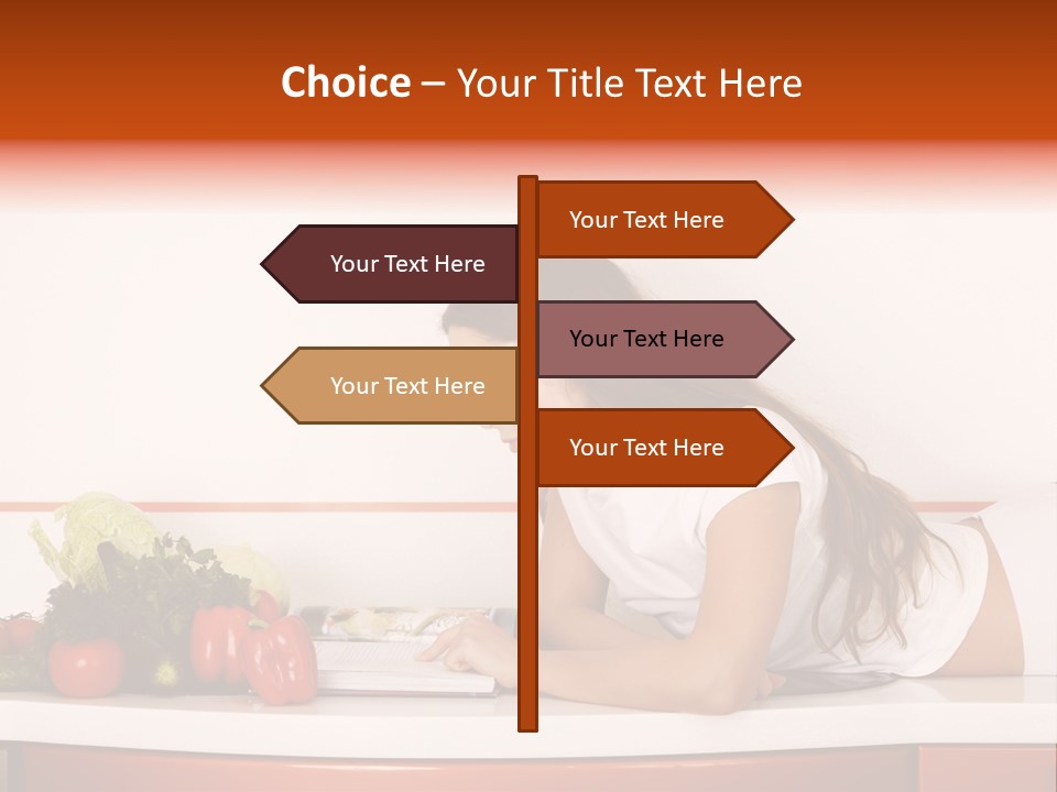 Table Cheerful Nourish PowerPoint Template
