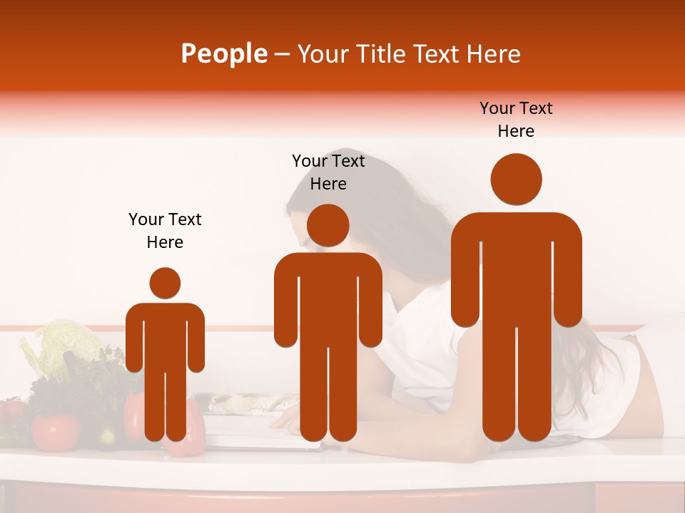 Table Cheerful Nourish PowerPoint Template