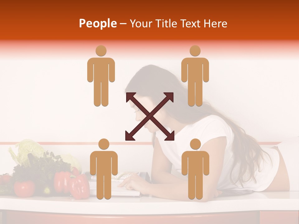 Table Cheerful Nourish PowerPoint Template