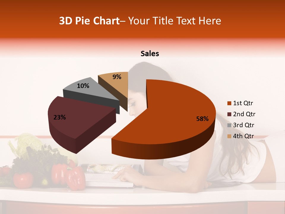 Table Cheerful Nourish PowerPoint Template