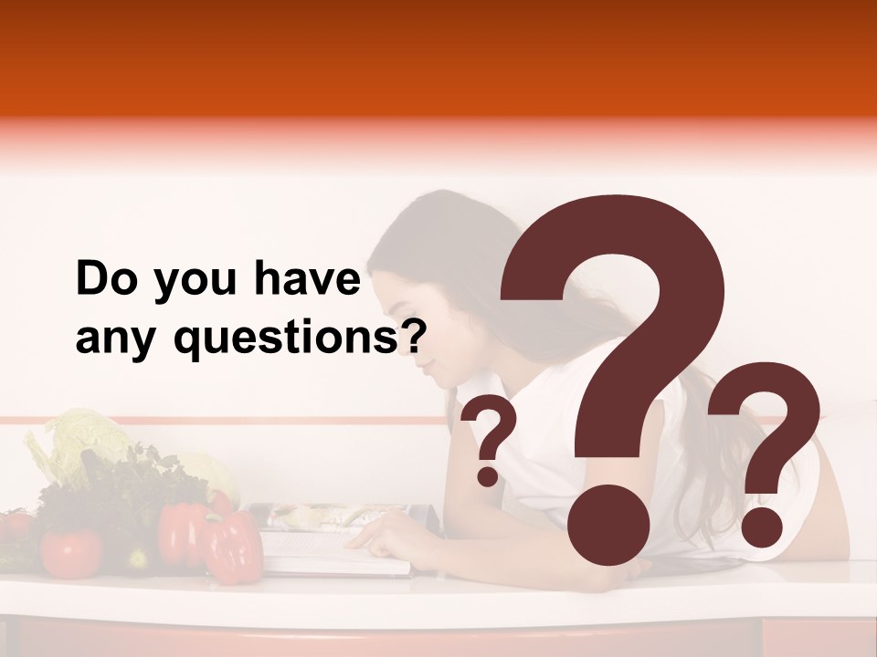 Table Cheerful Nourish PowerPoint Template