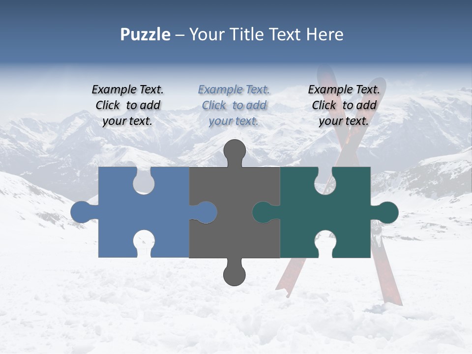 Adventure Winter Sport PowerPoint Template