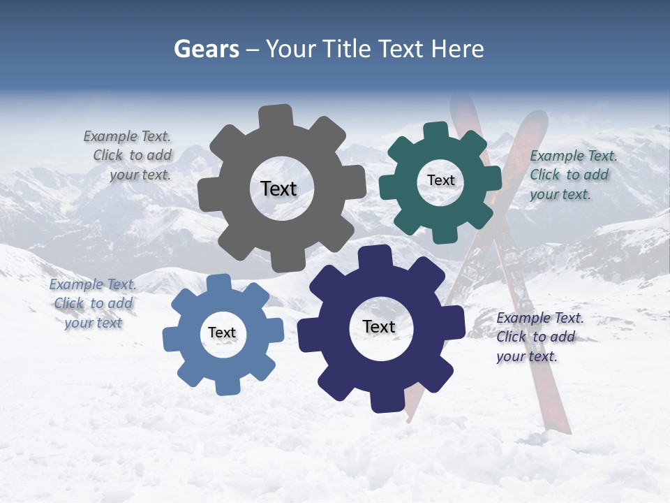 Adventure Winter Sport PowerPoint Template