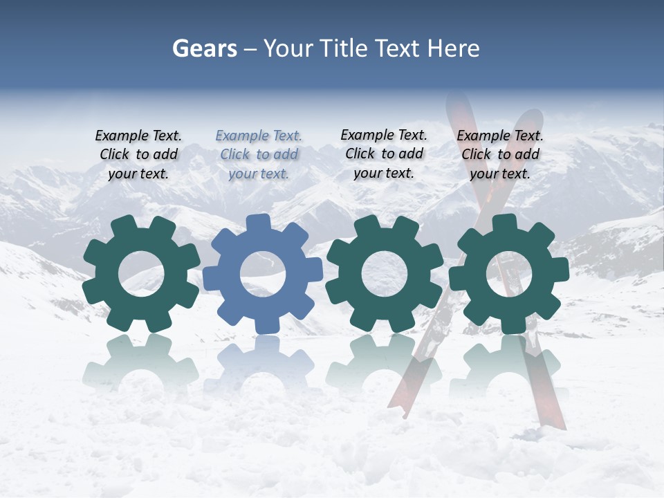 Adventure Winter Sport PowerPoint Template