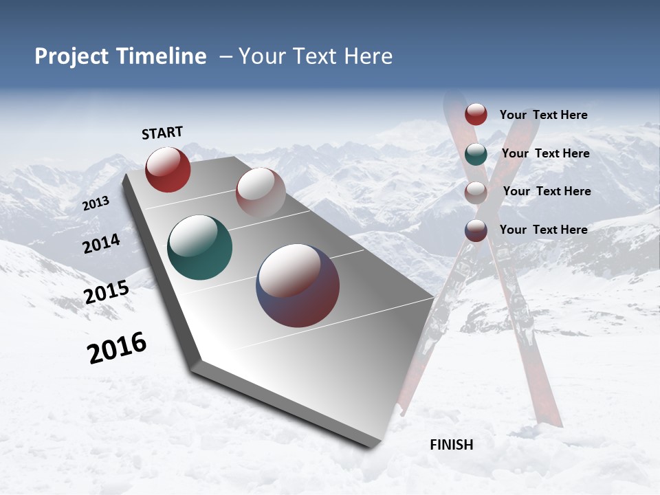 Adventure Winter Sport PowerPoint Template