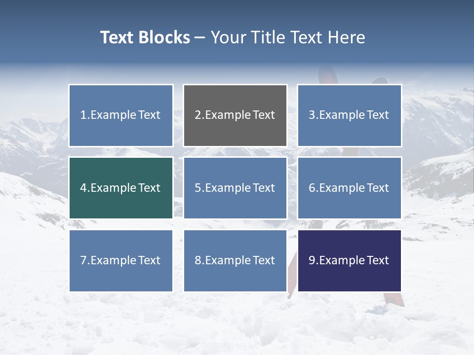 Adventure Winter Sport PowerPoint Template