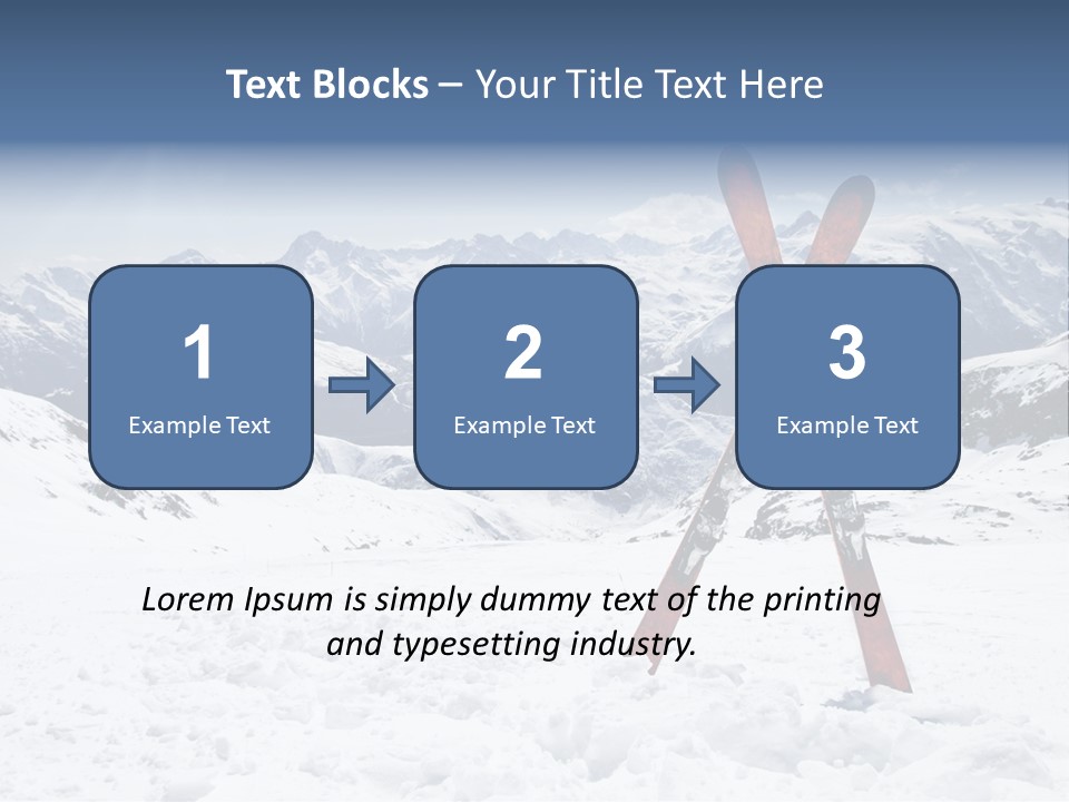 Adventure Winter Sport PowerPoint Template