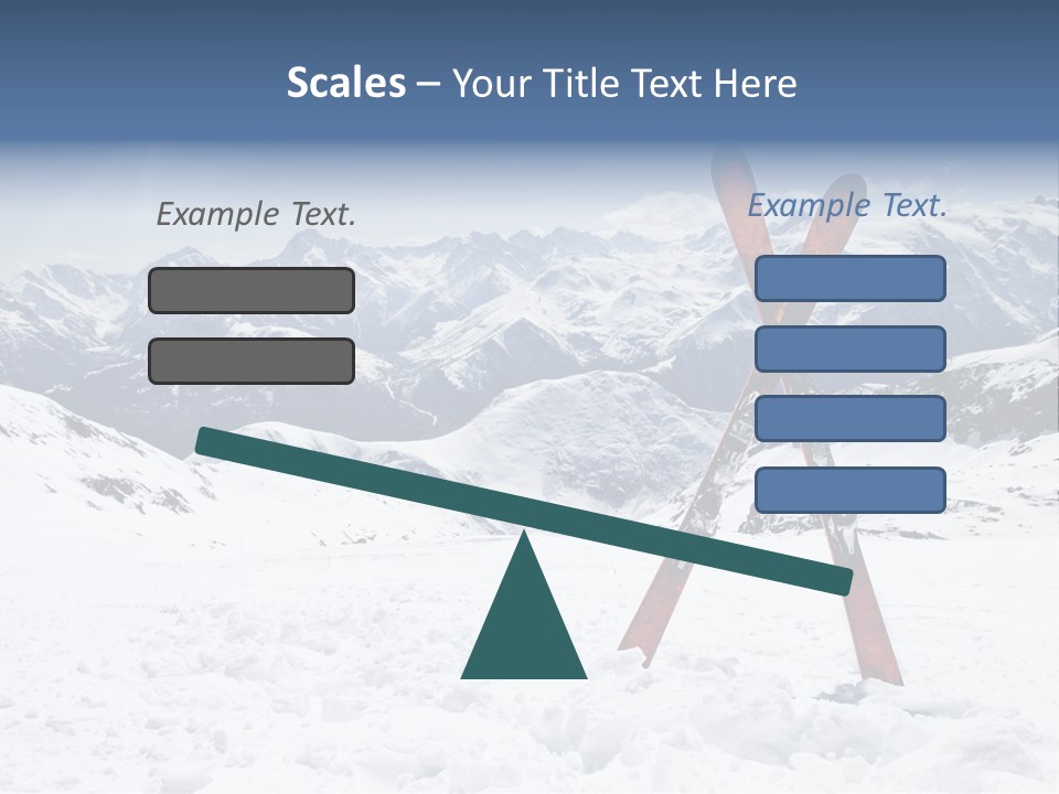 Adventure Winter Sport PowerPoint Template