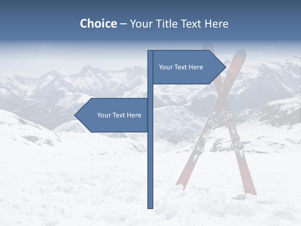 Adventure Winter Sport PowerPoint Template