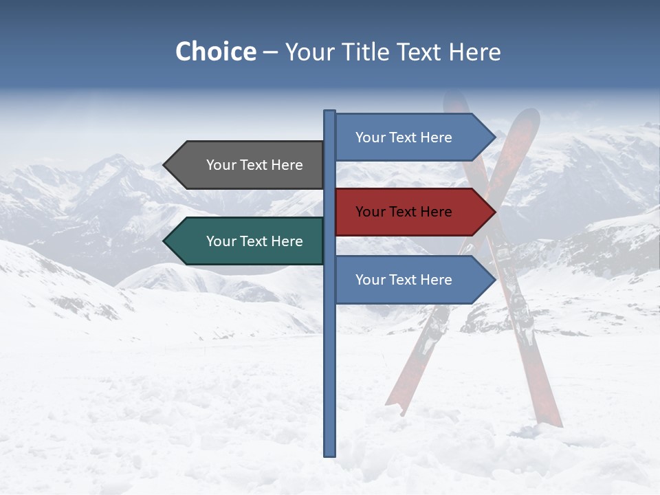 Adventure Winter Sport PowerPoint Template