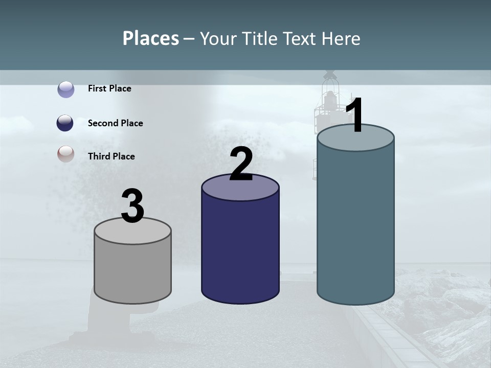 Landscape Season Tsunami PowerPoint Template
