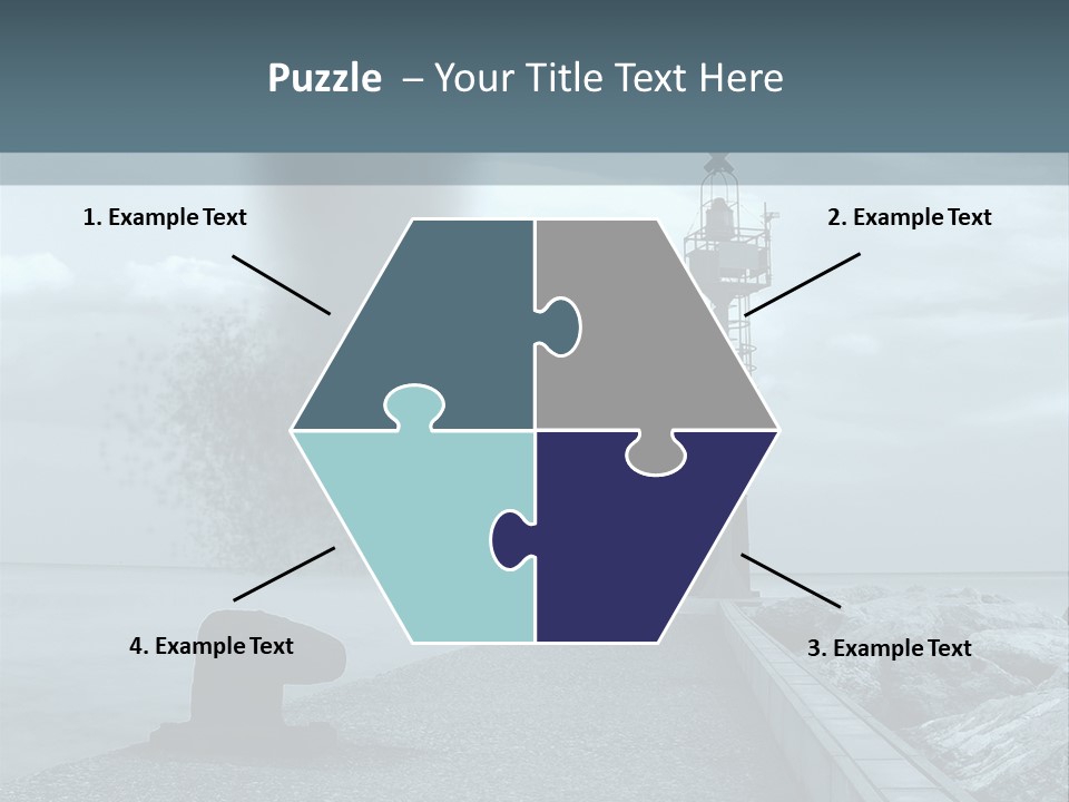 Landscape Season Tsunami PowerPoint Template