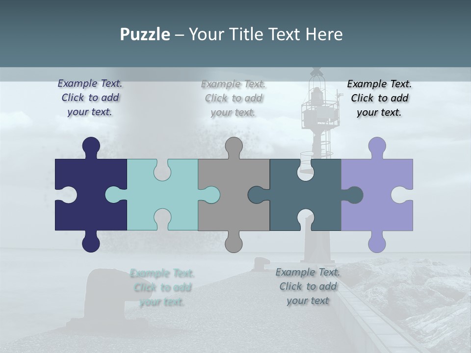 Landscape Season Tsunami PowerPoint Template