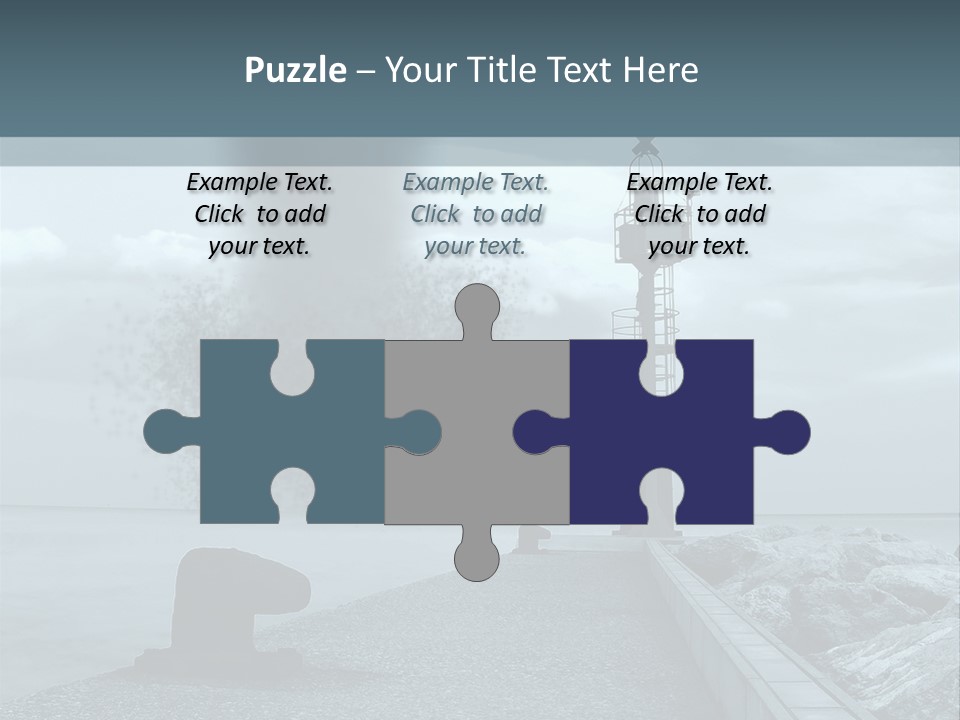 Landscape Season Tsunami PowerPoint Template