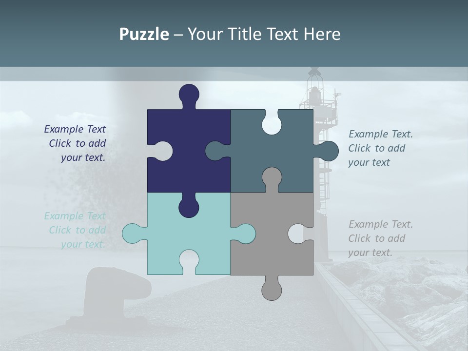 Landscape Season Tsunami PowerPoint Template