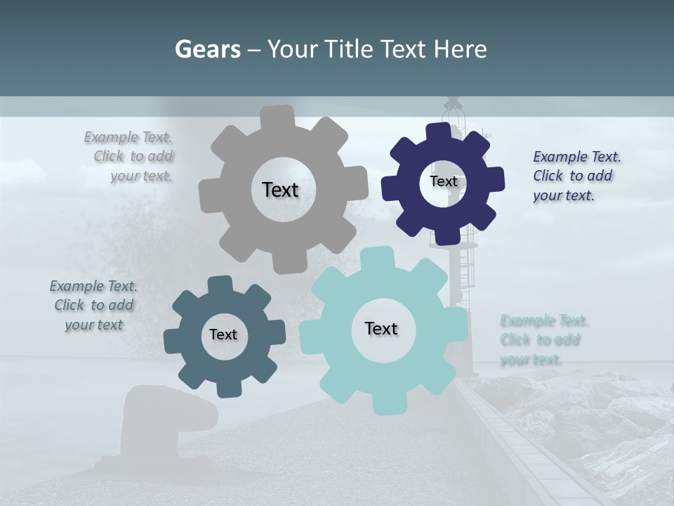 Landscape Season Tsunami PowerPoint Template