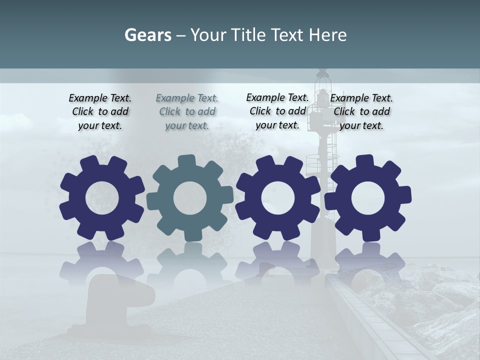 Landscape Season Tsunami PowerPoint Template