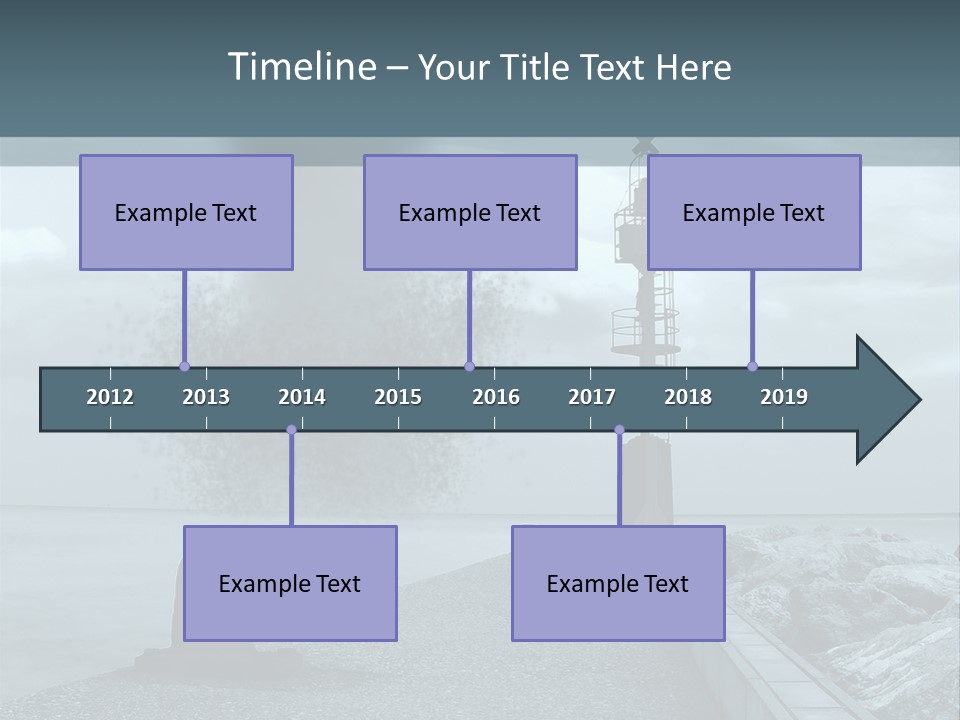 Landscape Season Tsunami PowerPoint Template