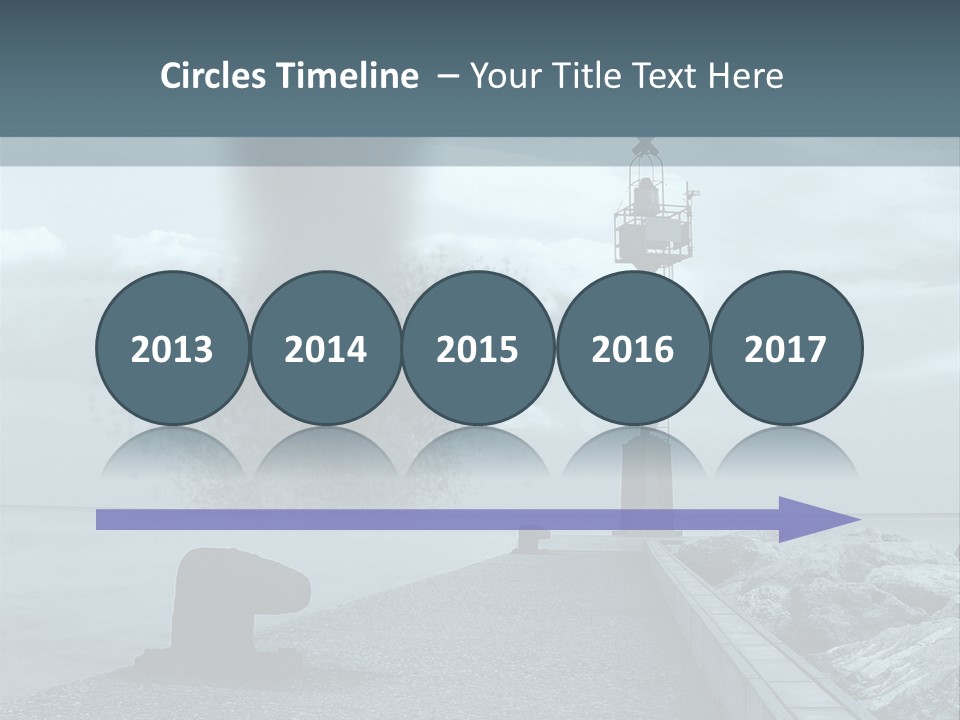 Landscape Season Tsunami PowerPoint Template