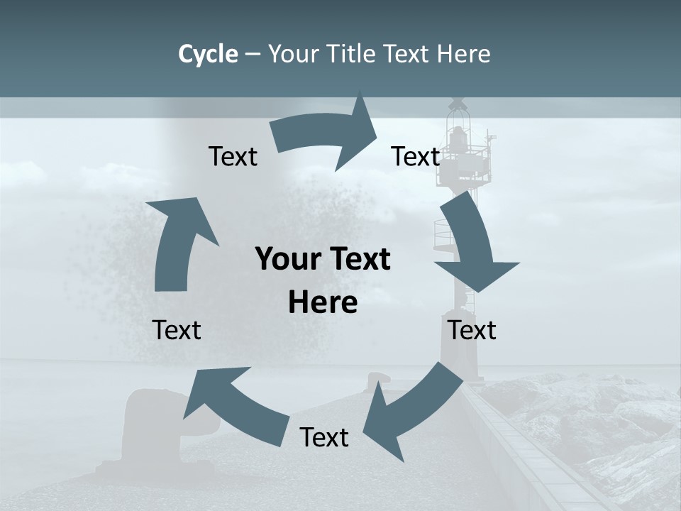 Landscape Season Tsunami PowerPoint Template
