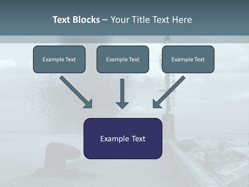 Landscape Season Tsunami PowerPoint Template