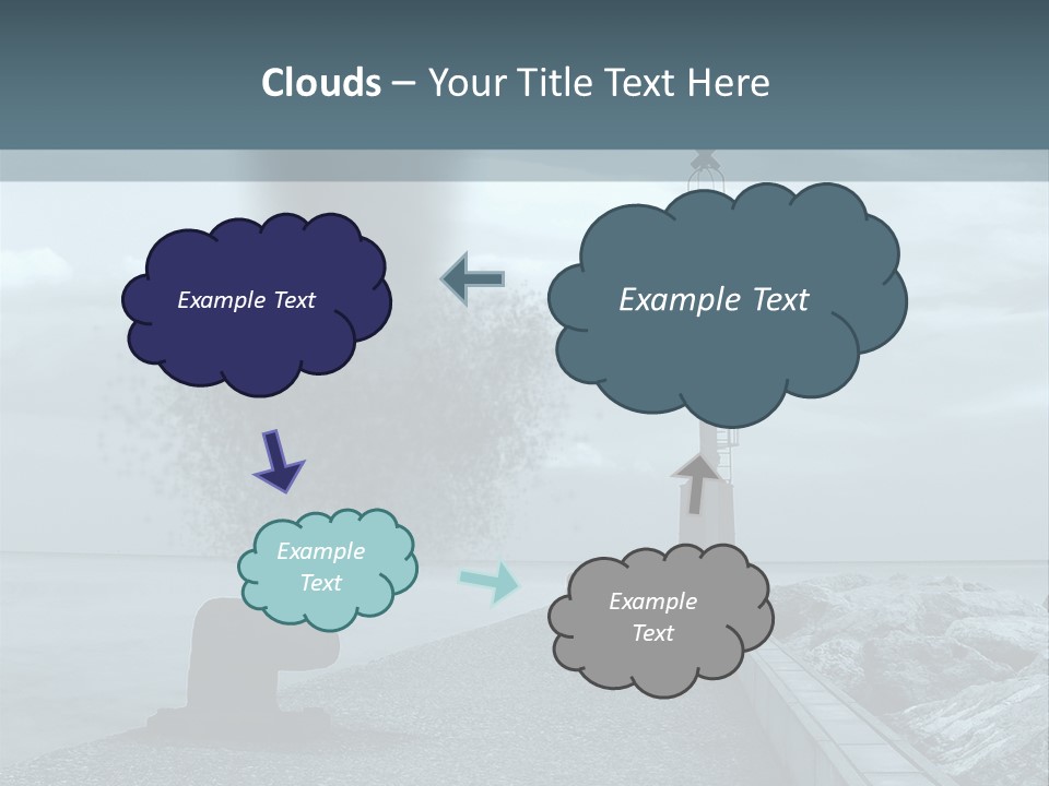 Landscape Season Tsunami PowerPoint Template