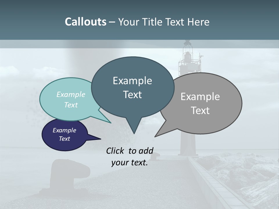 Landscape Season Tsunami PowerPoint Template