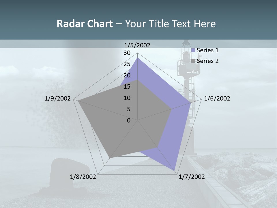 Landscape Season Tsunami PowerPoint Template