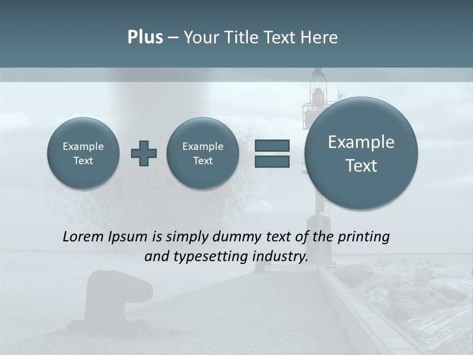 Landscape Season Tsunami PowerPoint Template