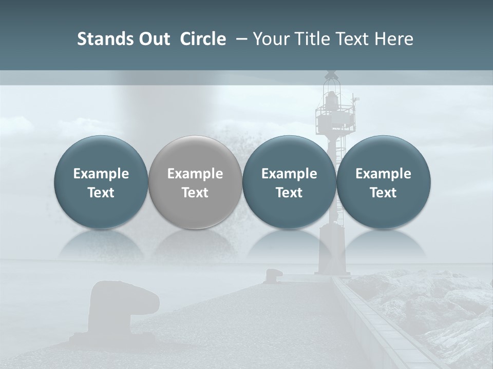 Landscape Season Tsunami PowerPoint Template