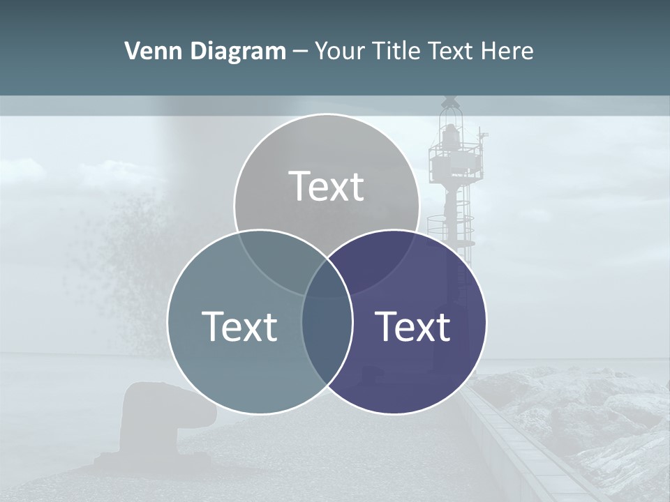 Landscape Season Tsunami PowerPoint Template
