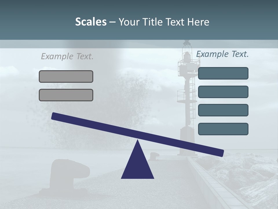 Landscape Season Tsunami PowerPoint Template