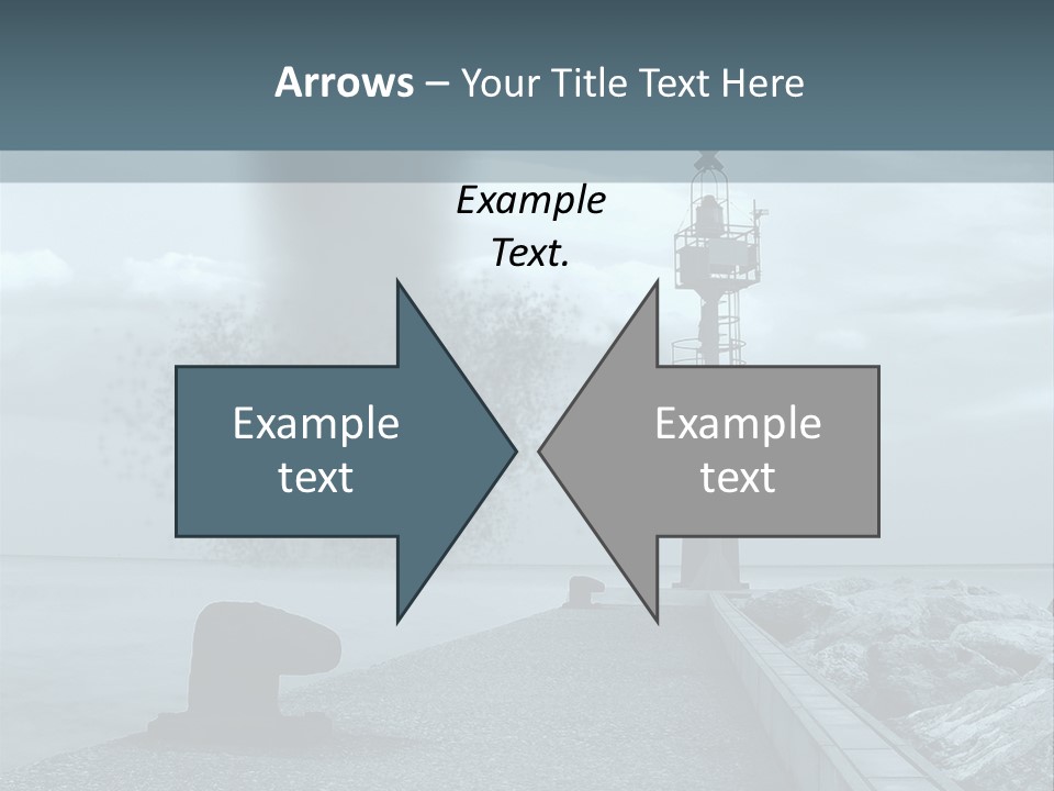 Landscape Season Tsunami PowerPoint Template