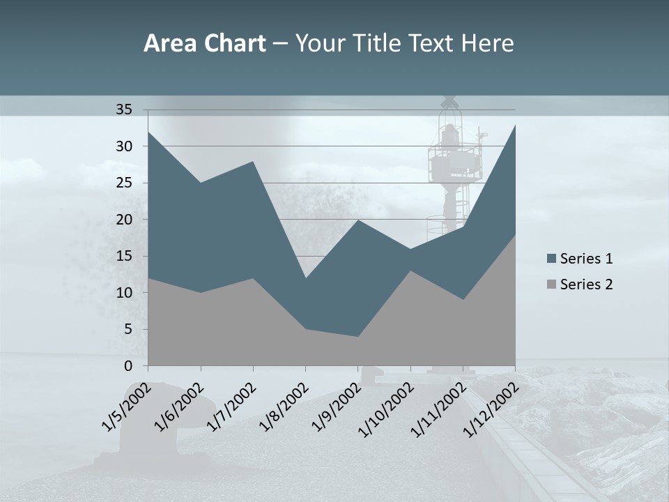 Landscape Season Tsunami PowerPoint Template