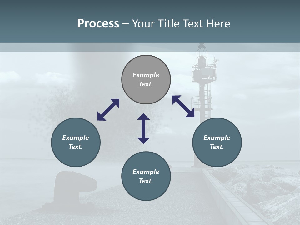 Landscape Season Tsunami PowerPoint Template