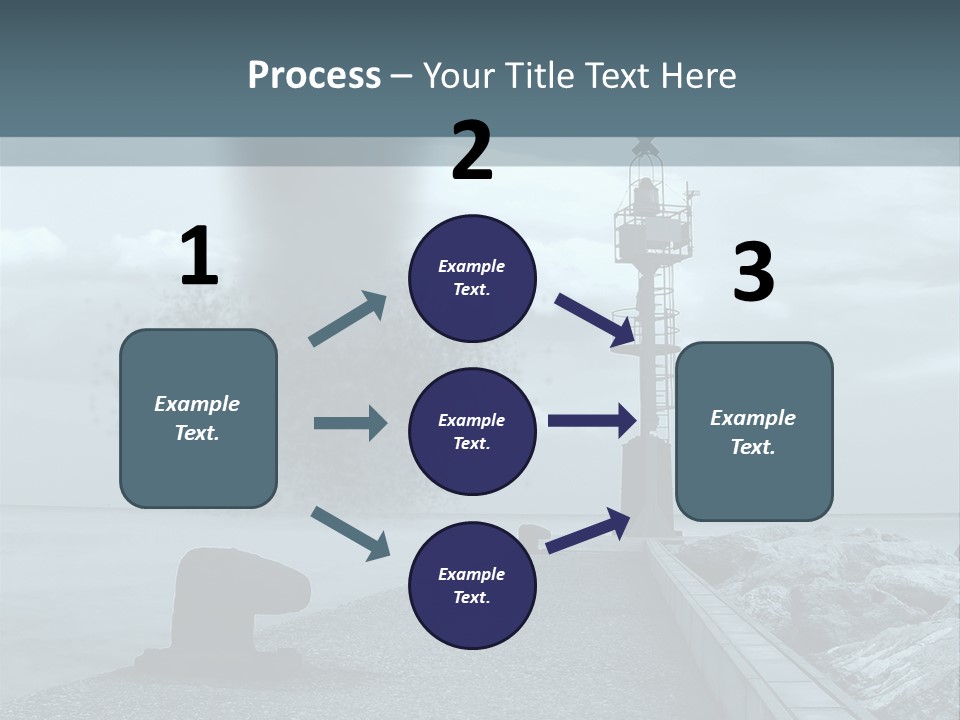 Landscape Season Tsunami PowerPoint Template