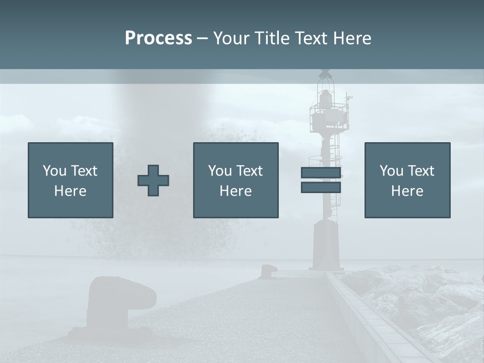 Landscape Season Tsunami PowerPoint Template